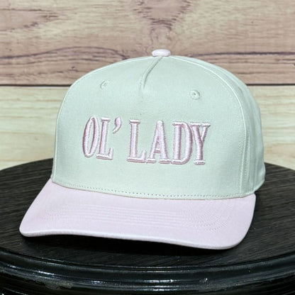 Ol' Lady 3D | LC Elizabeth Original | Puff Embroidered Trucker Hat