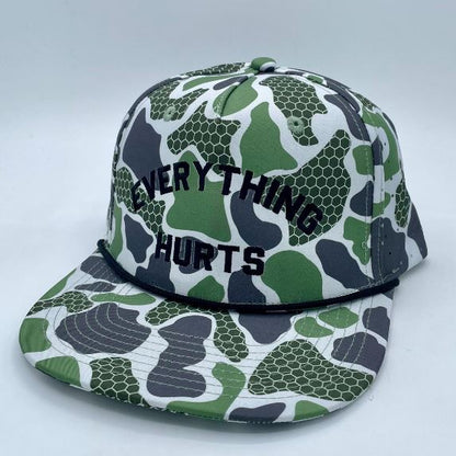 Everything Hurts | LC Elizabeth Original | Embroidered Baseball Hat