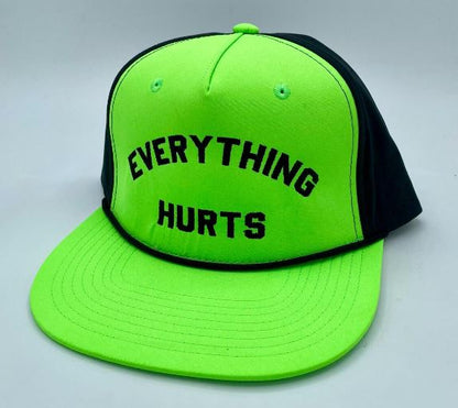 Everything Hurts | LC Elizabeth Original | Embroidered Baseball Hat