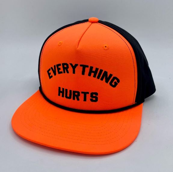 Everything Hurts | LC Elizabeth Original | Embroidered Baseball Hat