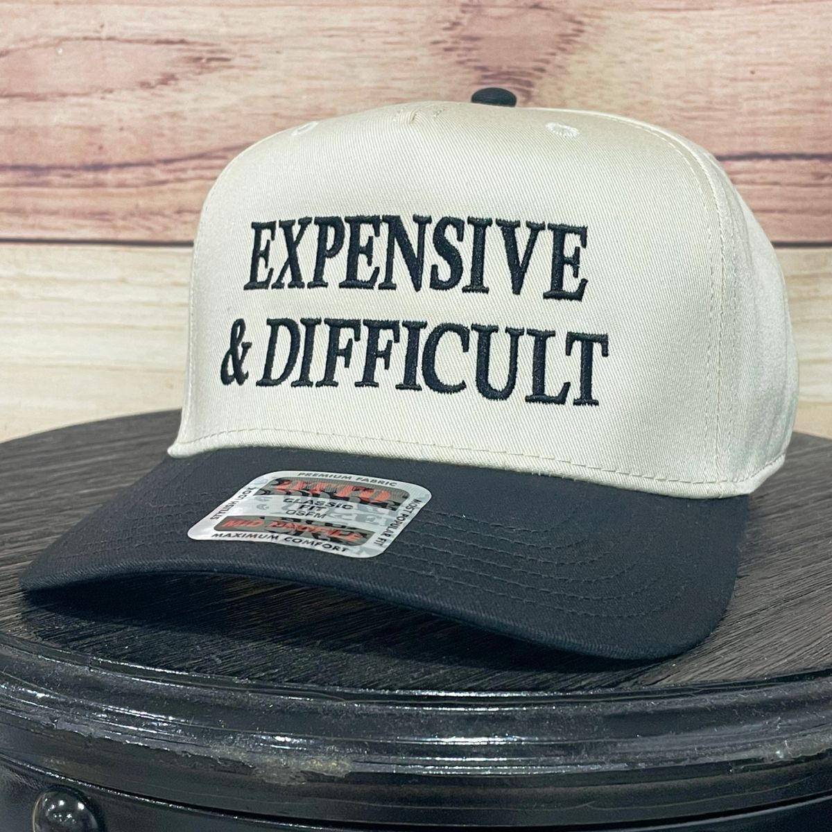Expensive & Difficult | LC Elizabeth Original | Embroidered Trucker Hat