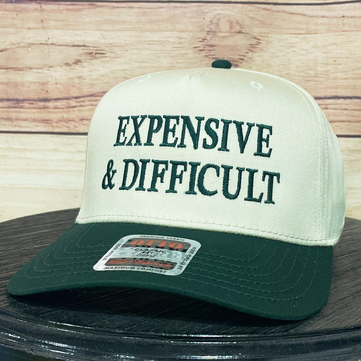 Expensive & Difficult | LC Elizabeth Original | Embroidered Trucker Hat