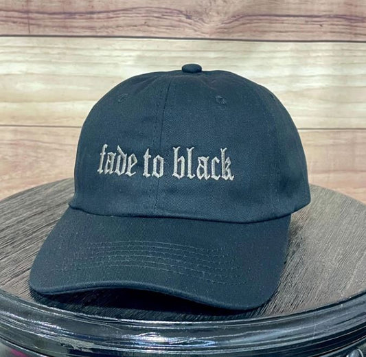 Fade to Black | LC Elizabeth Original | Embroidered Trucker Hat