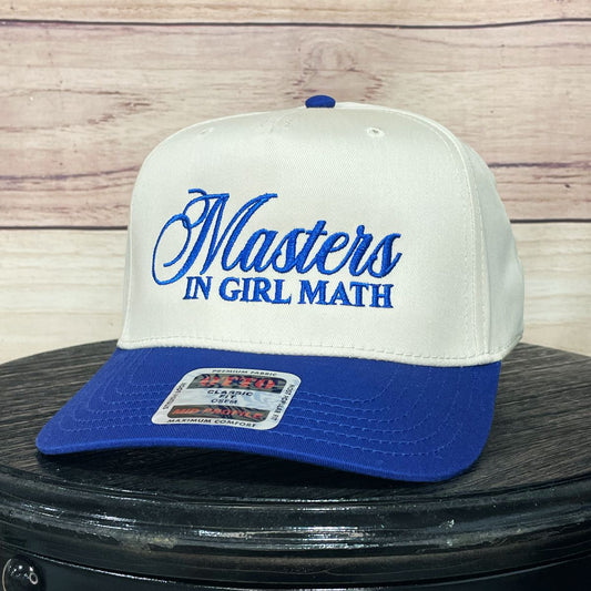Girl Math | LC Elizabeth Original | Embroidered Trucker Hat