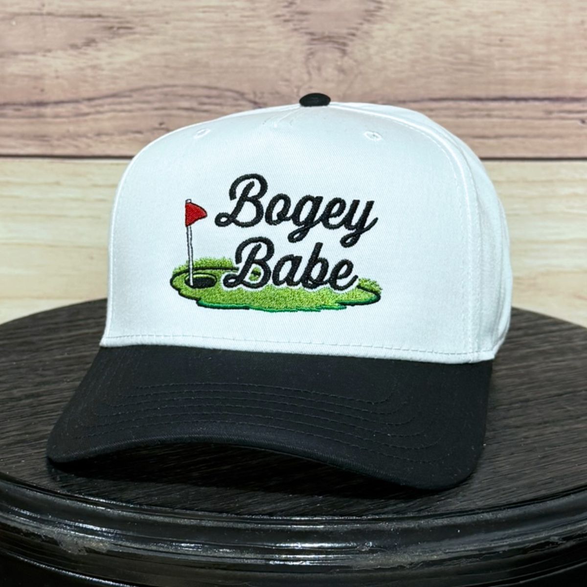 Bogey Babe | LC Elizabeth Original | Embroidered Trucker Hat