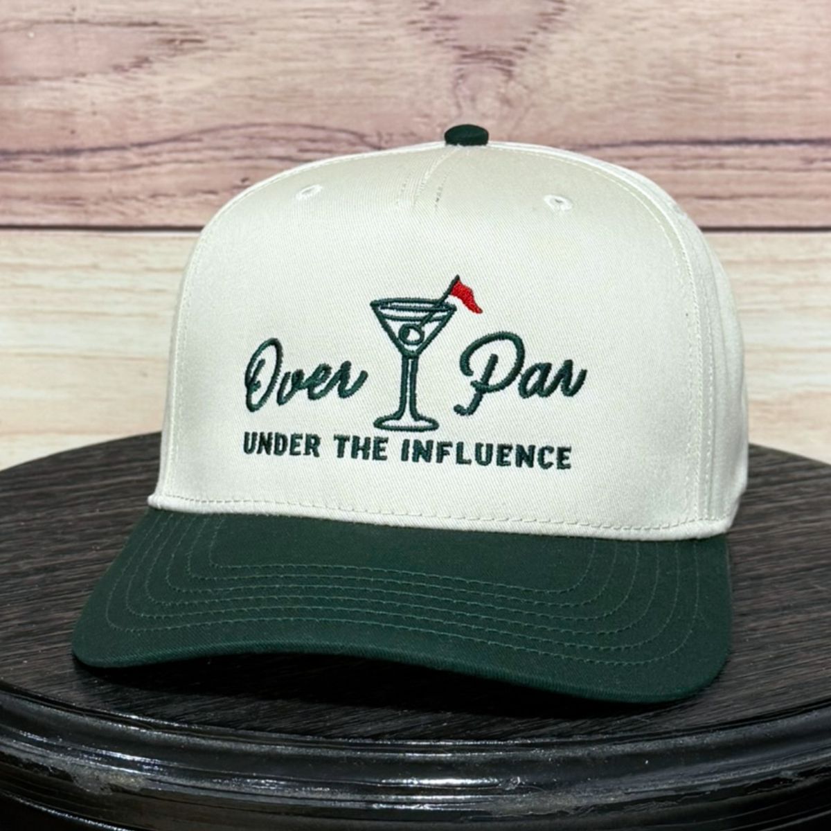 Over Par Under the Influence | LC Elizabeth Original | Embroidered Trucker Hat