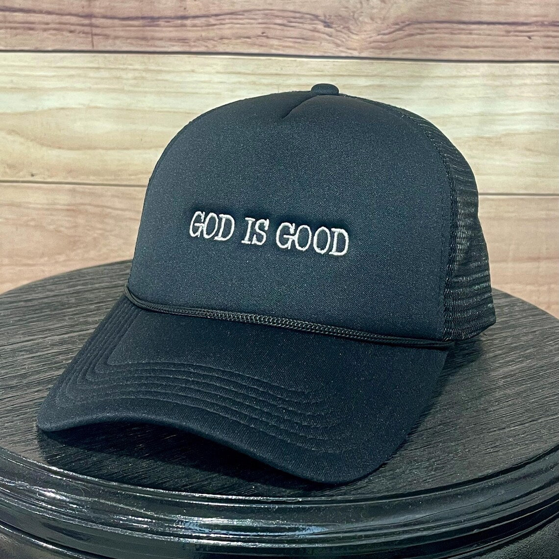 God is Good Minimalist - All the Time | LC Elizabeth Original | Embroidered Hat