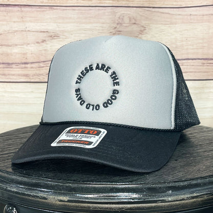 Good Old Days | LC Elizabeth Original | Embroidered Trucker Hat