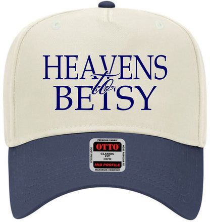 Heavens to Betsy | LC Elizabeth Original | Embroidered Trucker Hat