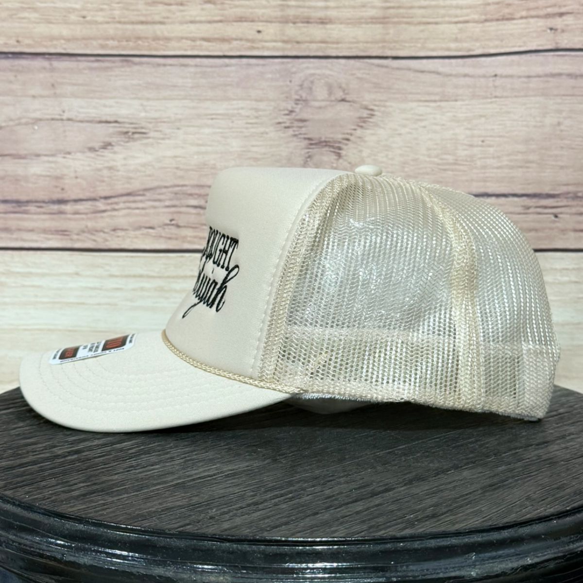 Hard Fought Hallelujah | LC Elizabeth Original | Embroidered Foam Trucker Hat