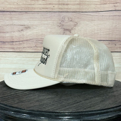Hard Fought Hallelujah | LC Elizabeth Original | Embroidered Foam Trucker Hat