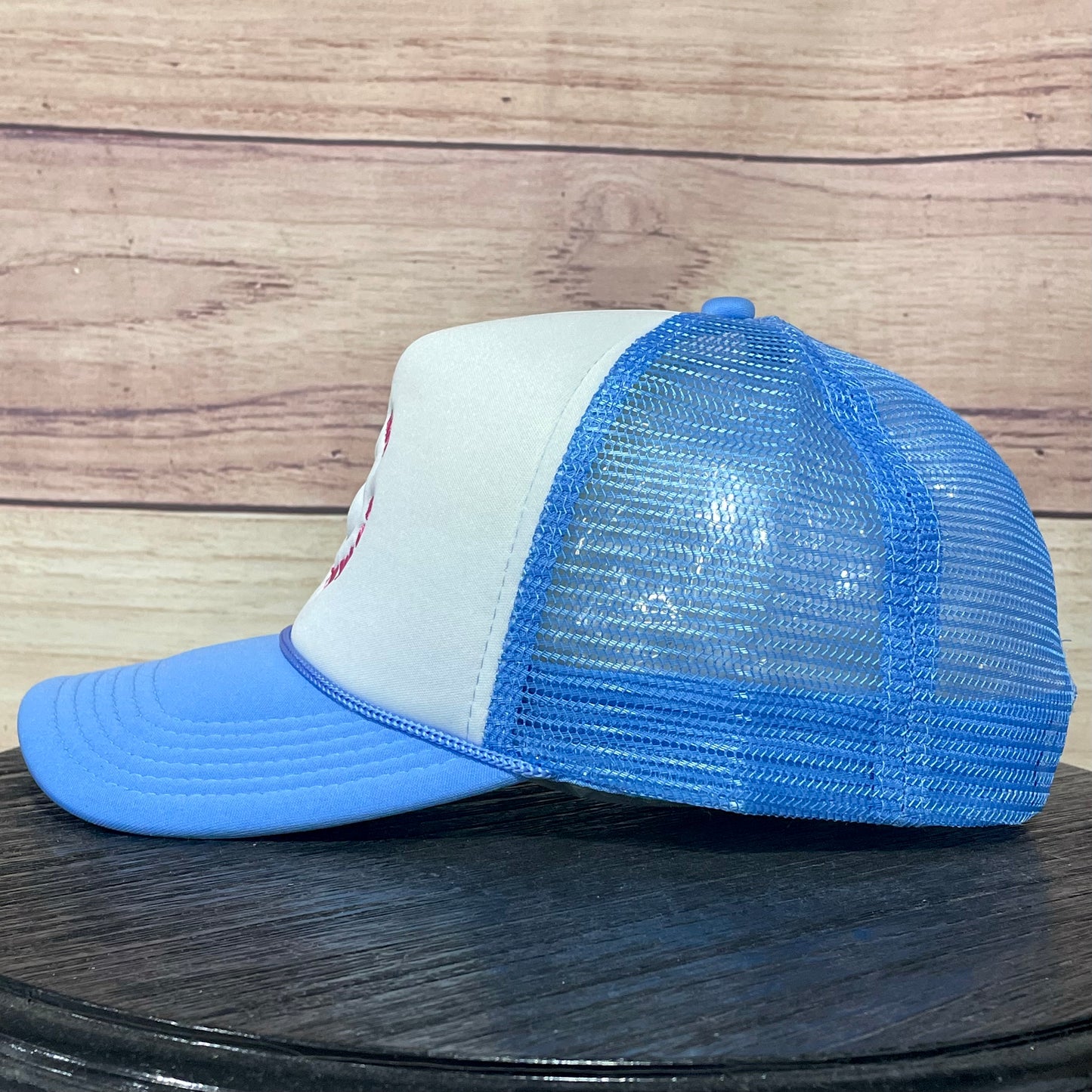 Happy Girl Summer | LC Elizabeth Original | Embroidered Trucker Hat