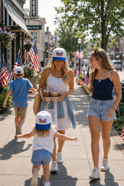 USA Bows | LC Elizabeth Original | Embroidered Hat