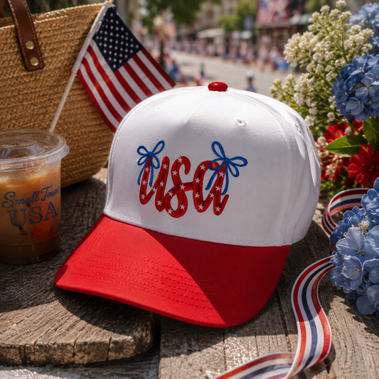 USA Bows | LC Elizabeth Original | Embroidered Hat