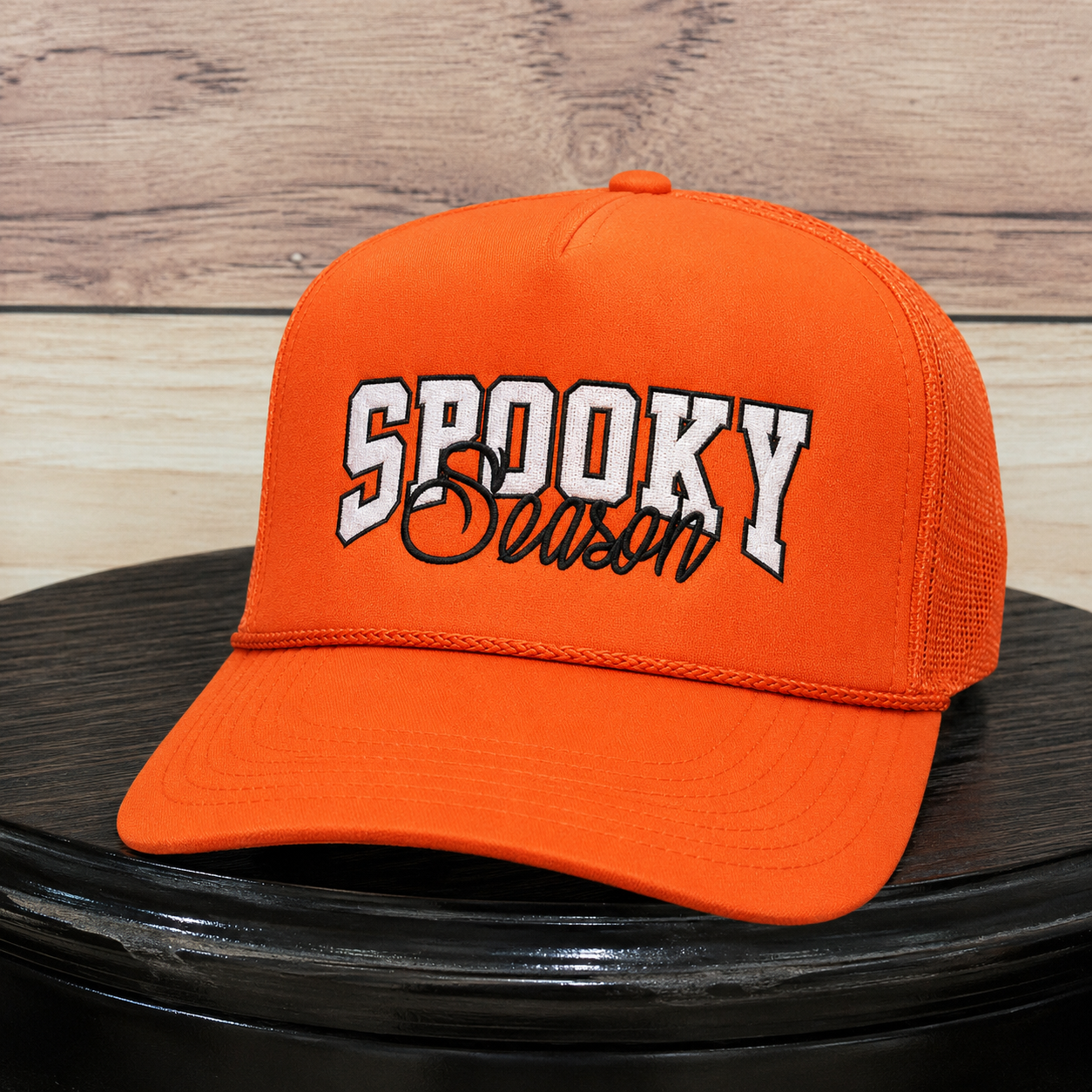 Spooky Season | LC Elizabeth Original | Embroidered Trucker Hat