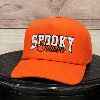 Spooky Season | LC Elizabeth Original | Embroidered Trucker Hat