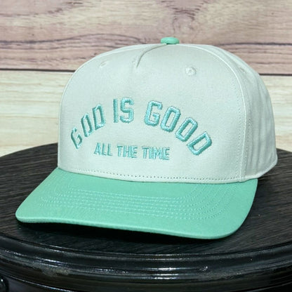 God is Good - All the Time | LC Elizabeth Original | Embroidered Baseball Hat