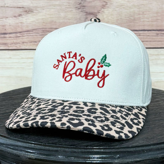 Santa's Baby | LC Elizabeth Original | Embroidered Trucker Hat