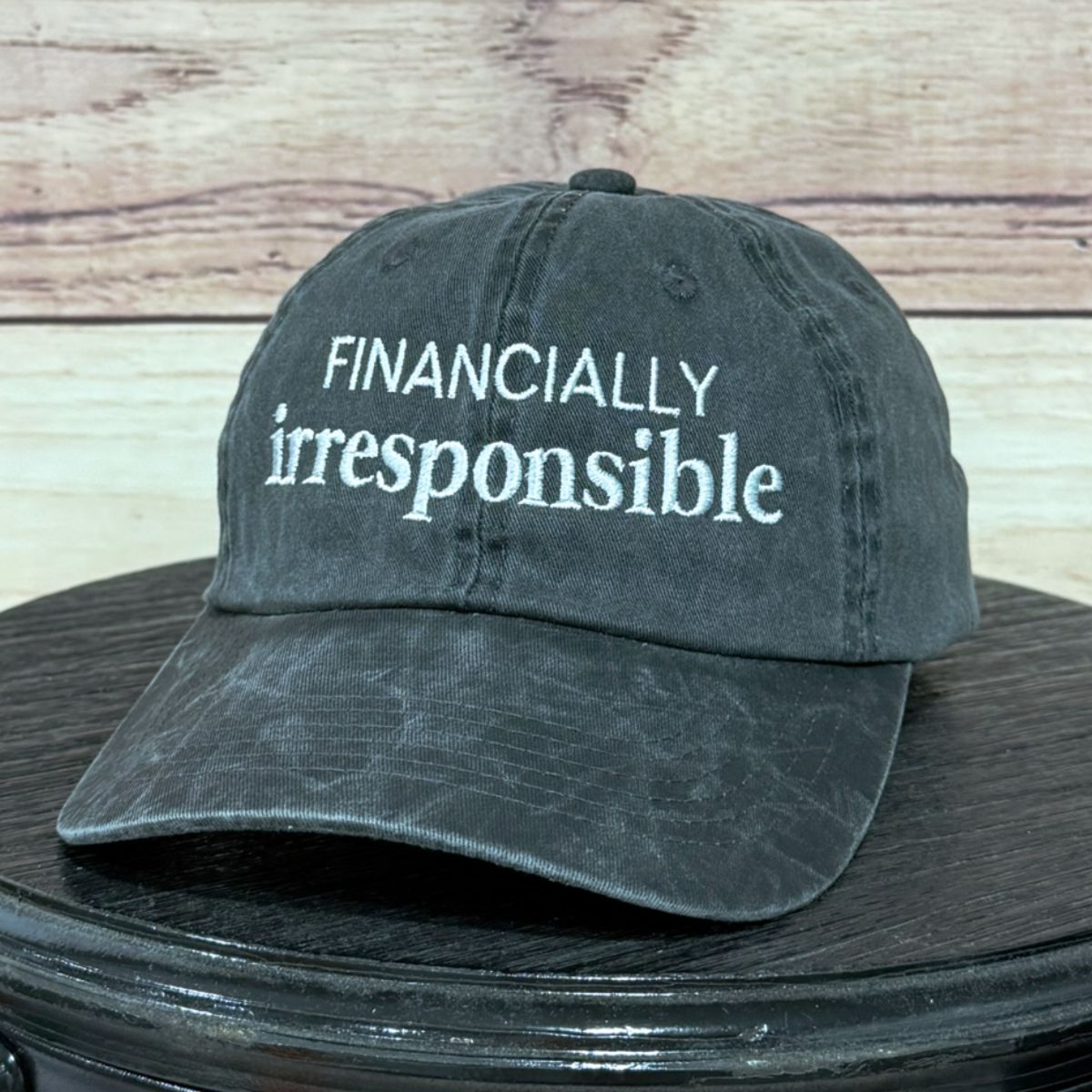 Financially Irresponsible | LC Elizabeth Original | Embroidered Hat