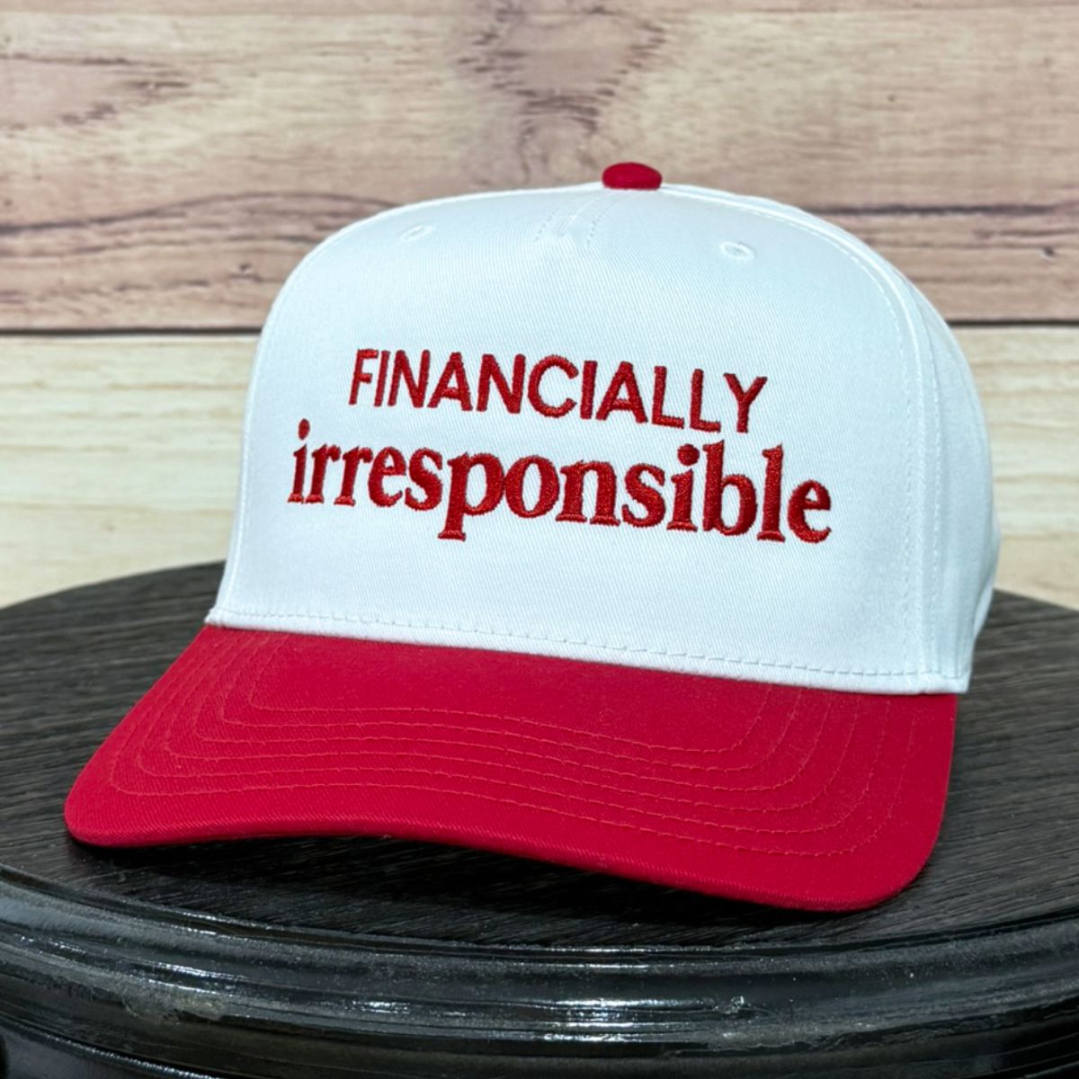 Financially Irresponsible | LC Elizabeth Original | Embroidered Hat