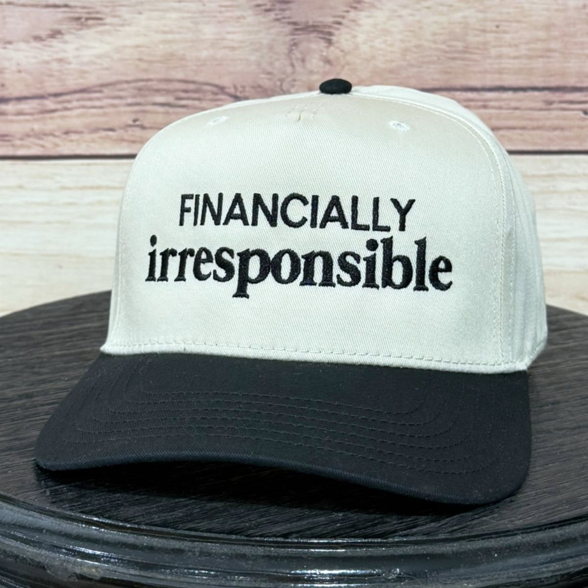 Financially Irresponsible | LC Elizabeth Original | Embroidered Hat