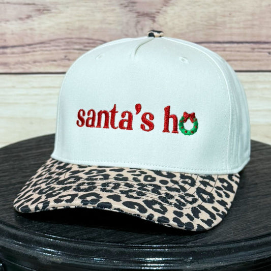 Santa's Ho | LC Elizabeth Original | Embroidered Trucker Hat