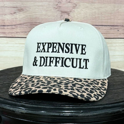 Expensive & Difficult | LC Elizabeth Original | Embroidered Trucker Hat