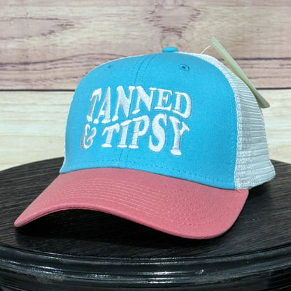 Tanned & Tipsy | LC Elizabeth Original | Embroidered Unstructured Dad Hat