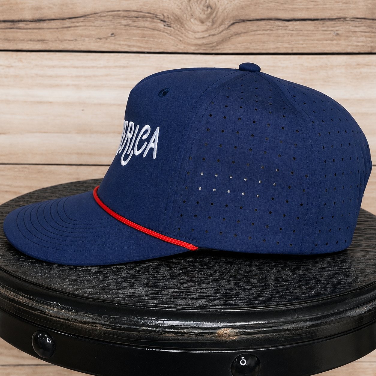 America Script | LC Elizabeth Original | Embroidered Hat