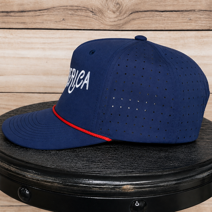 America Script | LC Elizabeth Original | Embroidered Hat