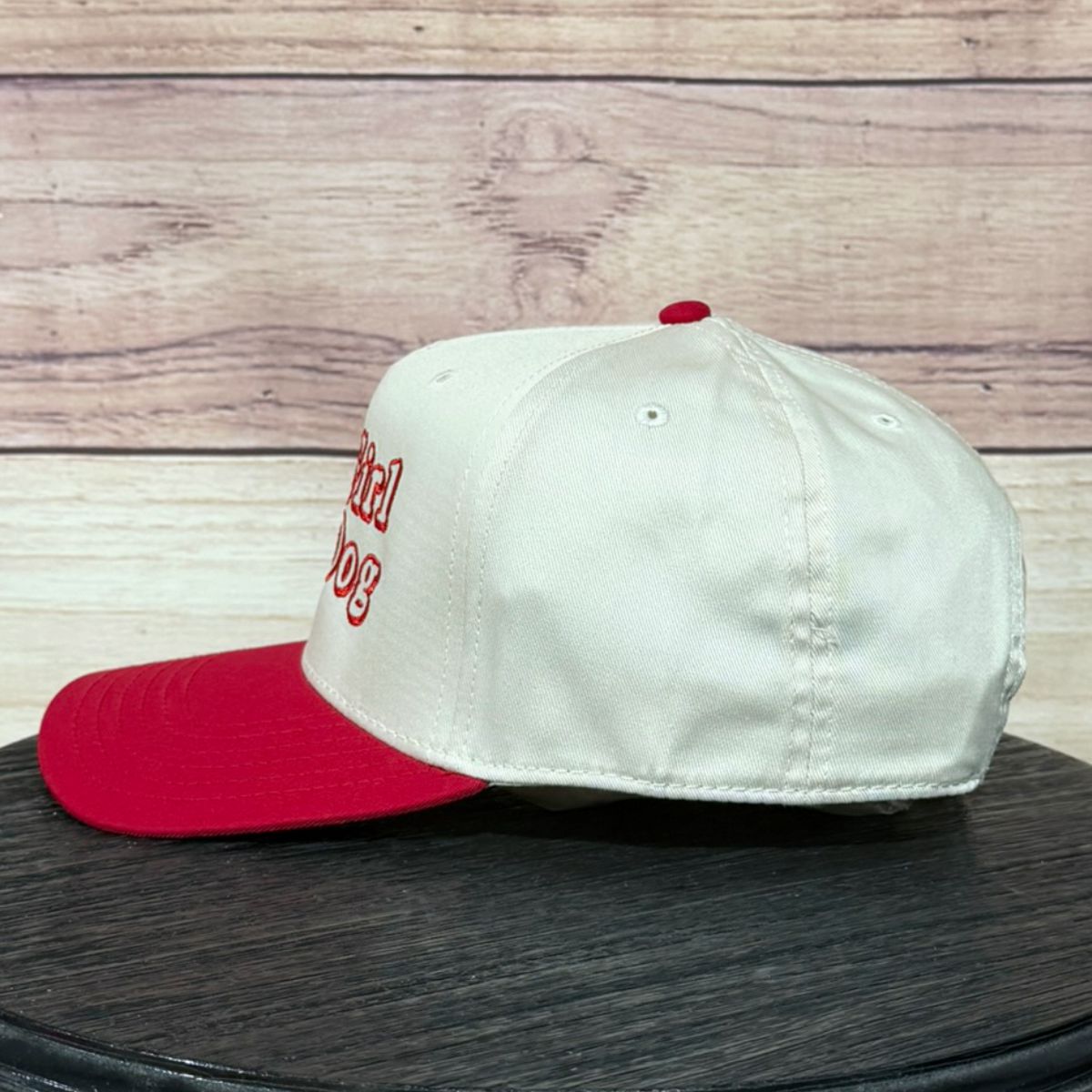 Just a Girl & Her Dog | LC Elizabeth Original | Embroidered Trucker Hat