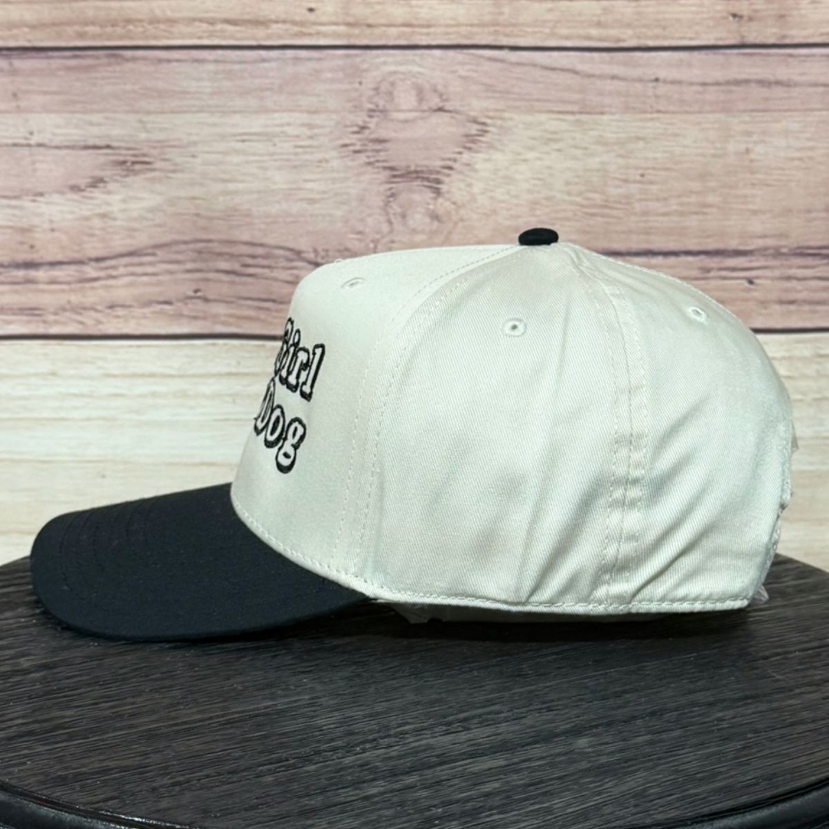 Just a Girl & Her Dog | LC Elizabeth Original | Embroidered Trucker Hat