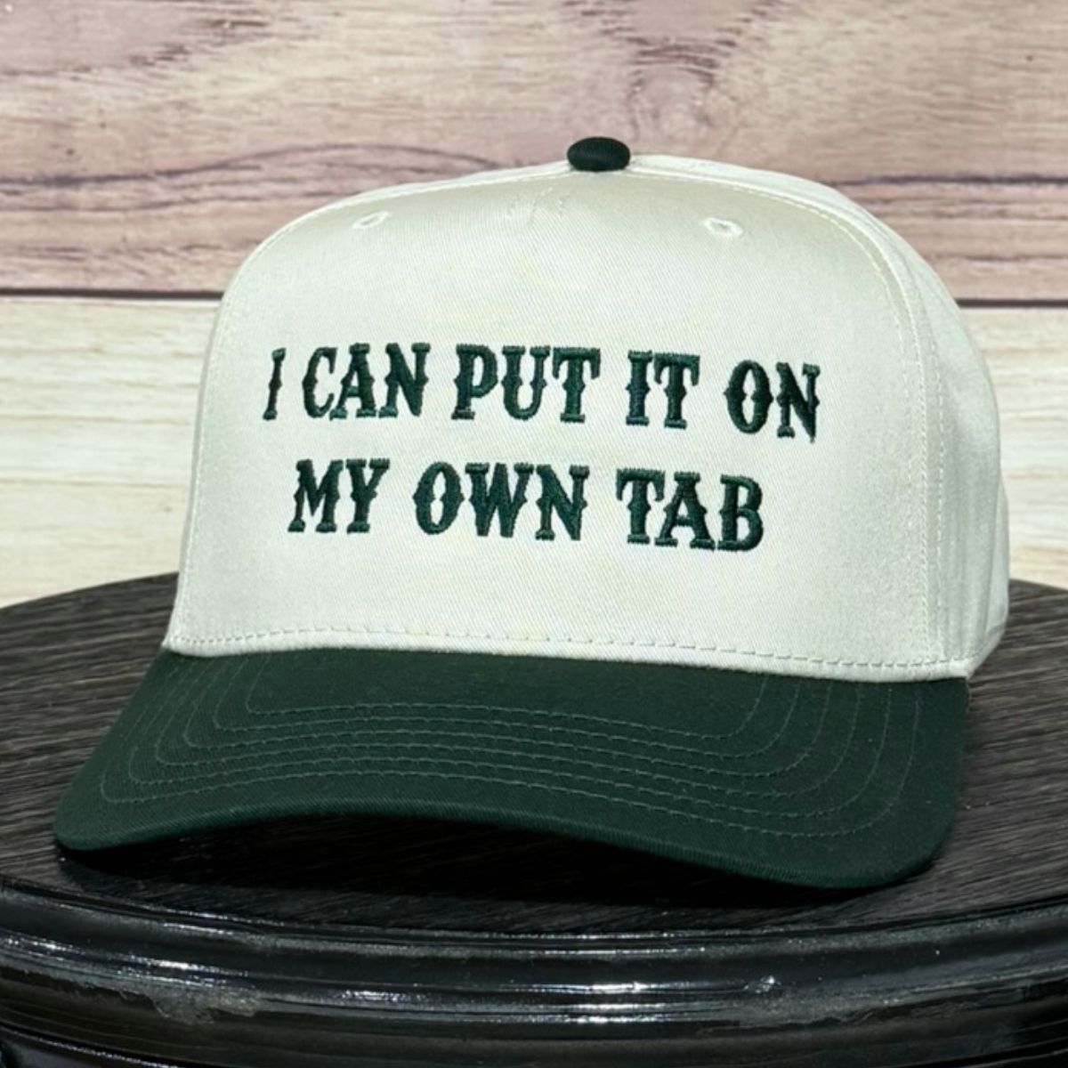 I Can Put It On My Own Tab | LC Elizabeth Original | Embroidered Trucker Hat