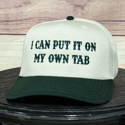 I Can Put It On My Own Tab | LC Elizabeth Original | Embroidered Trucker Hat