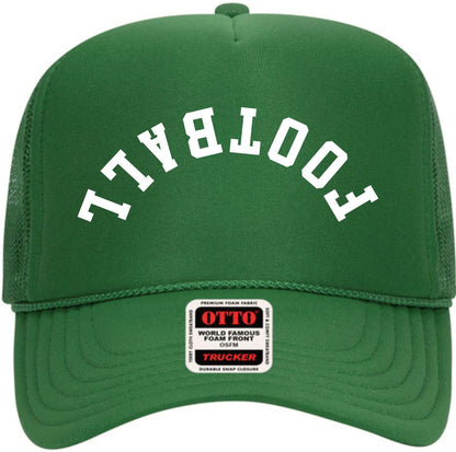 Football Upside Down | LC Elizabeth Original | Embroidered Trucker Hat