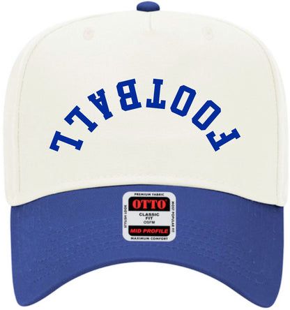 Football Upside Down | LC Elizabeth Original | Embroidered Trucker Hat