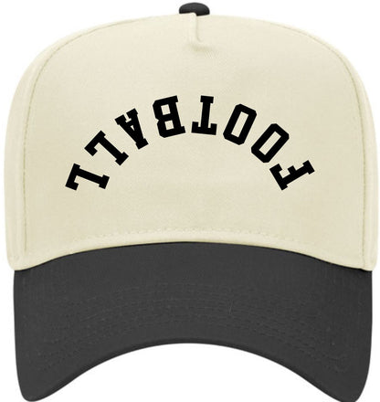Football Upside Down | LC Elizabeth Original | Embroidered Trucker Hat