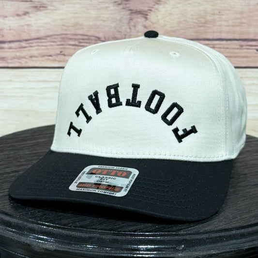 Football Upside Down | LC Elizabeth Original | Embroidered Trucker Hat