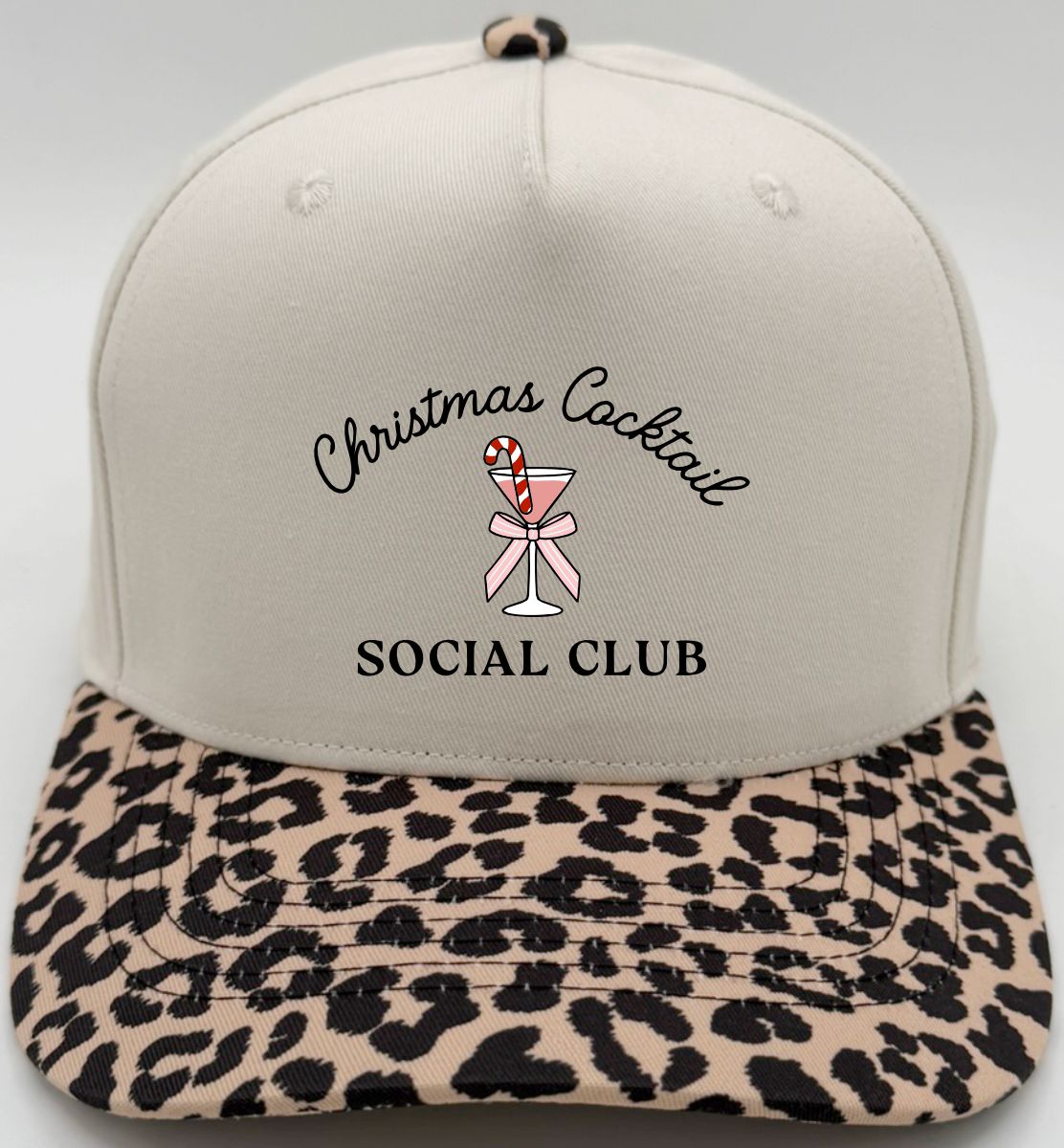Christmas Cocktail Club | LC Elizabeth Original | Embroidered Trucker Hat