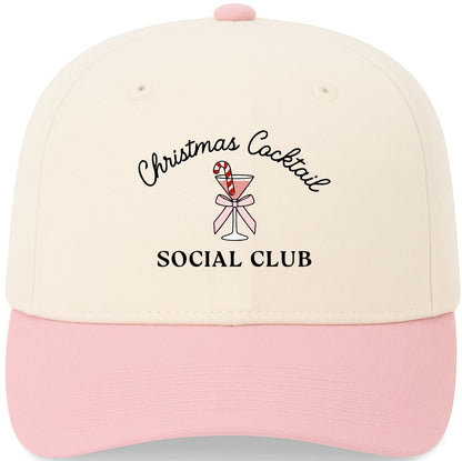Christmas Cocktail Club | LC Elizabeth Original | Embroidered Trucker Hat