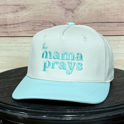This Mama Prays | LC Elizabeth Original | Embroidered Trucker Hat