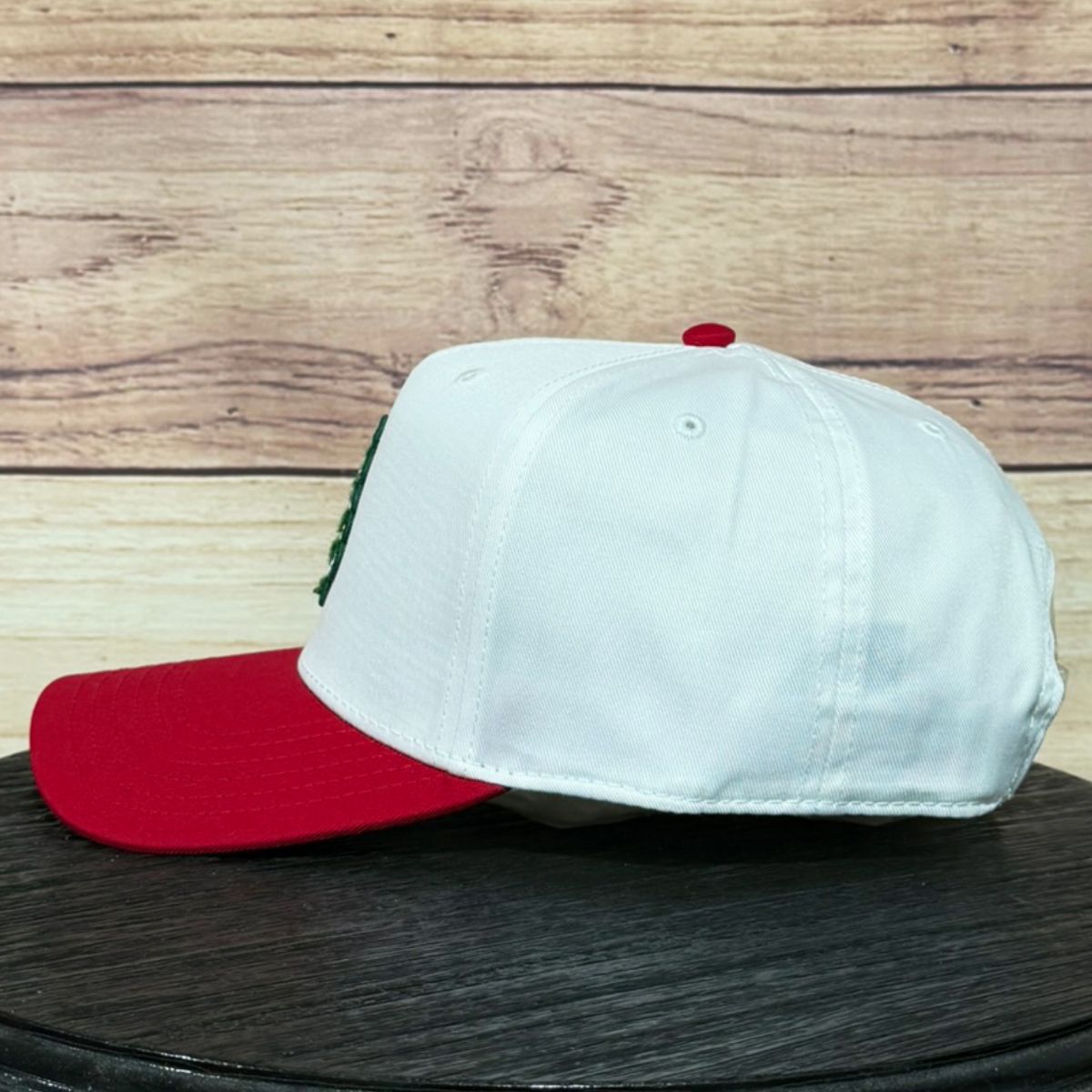 Vintage Christmas Tree Chenille Patch | LC Elizabeth Original | Patch Trucker Hat