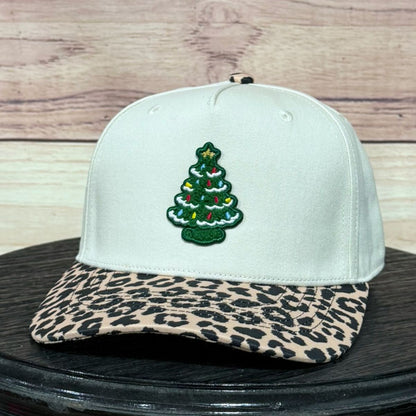 Vintage Christmas Tree Chenille Patch | LC Elizabeth Original | Patch Trucker Hat