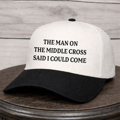 The Middle Cross | LC Elizabeth Original | Embroidered Baseball Hat