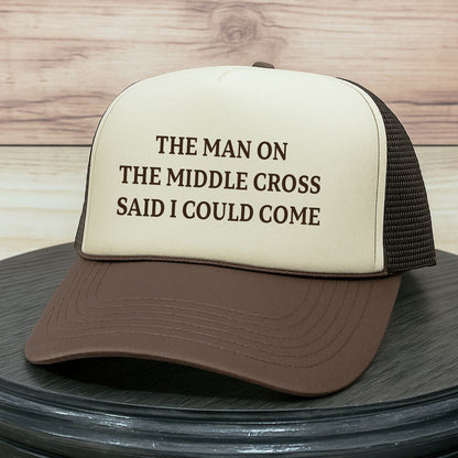 The Middle Cross | LC Elizabeth Original | Embroidered Baseball Hat