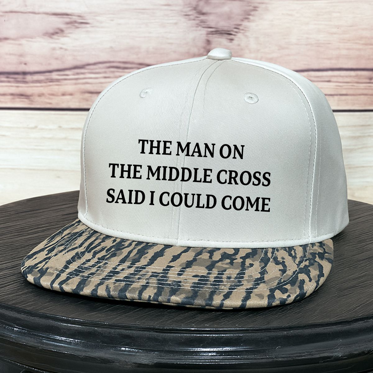 The Middle Cross | LC Elizabeth Original | Embroidered Baseball Hat
