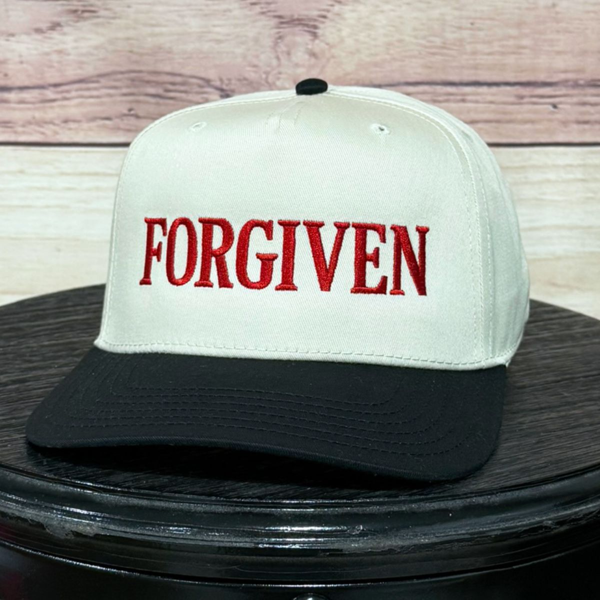 Forgiven | LC Elizabeth Original | Embroidered Baseball Hat