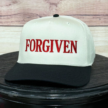Forgiven | LC Elizabeth Original | Embroidered Baseball Hat