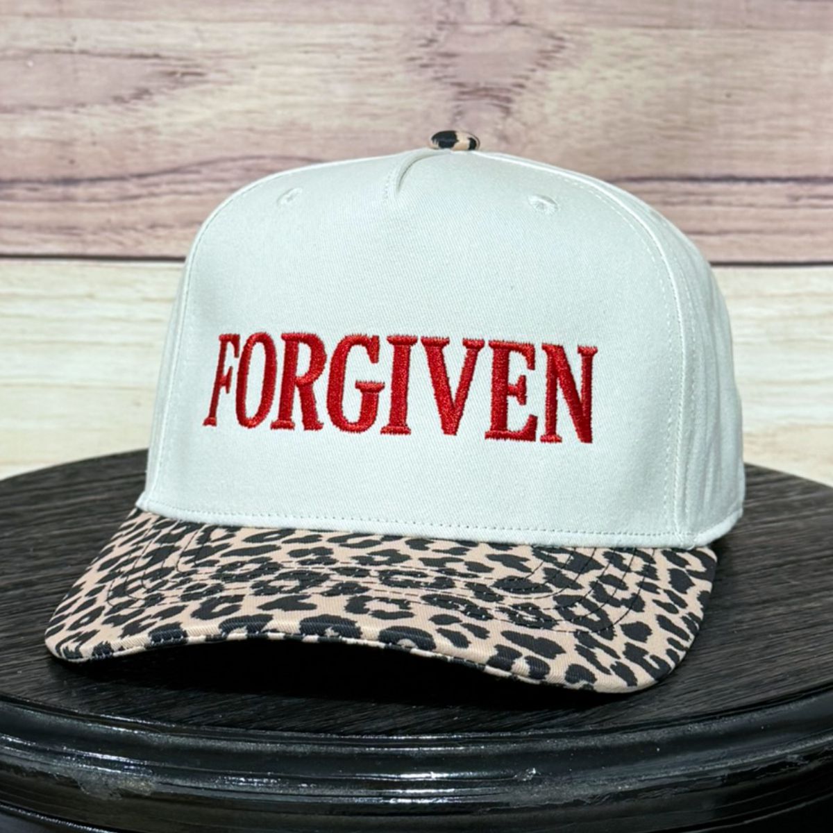 Forgiven | LC Elizabeth Original | Embroidered Baseball Hat