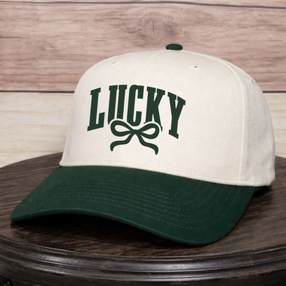 Lucky Bow | LC Elizabeth Original | Embroidered Baseball Hat